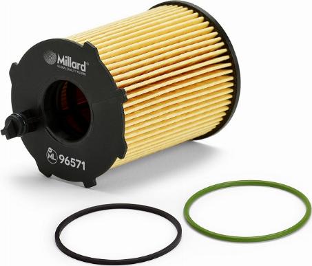 Millard FILTERS ML96571 - Eļļas filtrs adetalas.lv