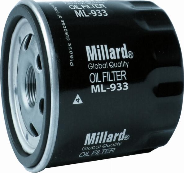 Millard FILTERS ML-933 - Eļļas filtrs adetalas.lv