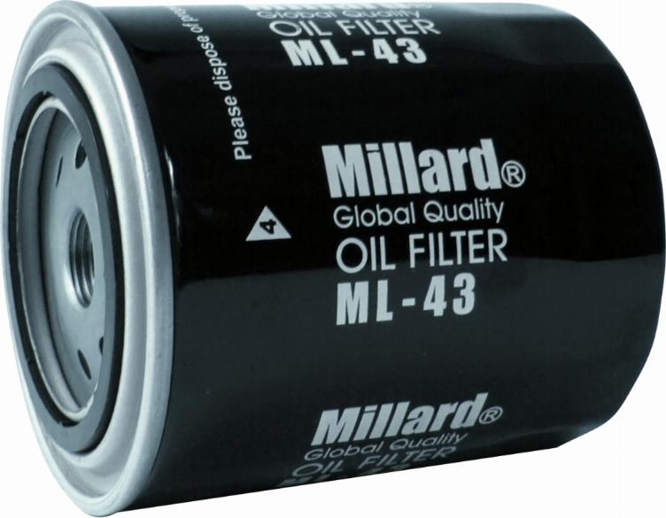 Millard FILTERS ML-43 - Eļļas filtrs adetalas.lv