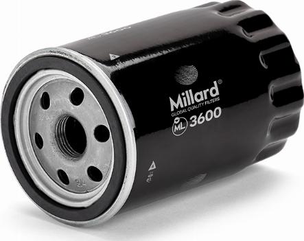 Millard FILTERS ML-3600 - Eļļas filtrs adetalas.lv