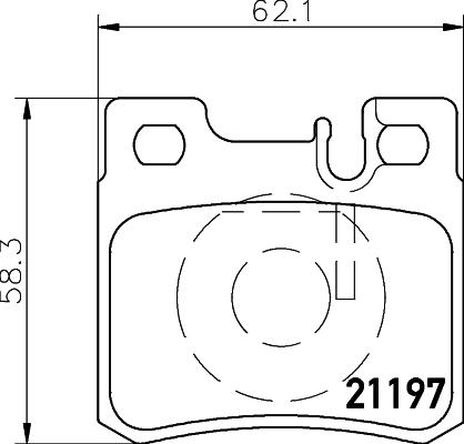 Mintex MDB1565 - Bremžu uzliku kompl., Disku bremzes adetalas.lv