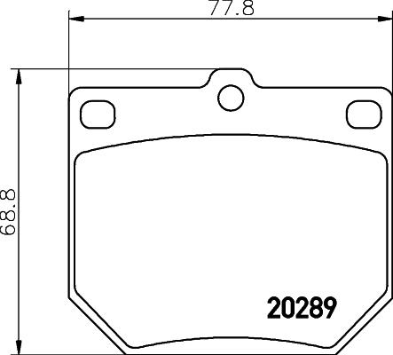 FTE 9001606 - Bremžu uzliku kompl., Disku bremzes adetalas.lv