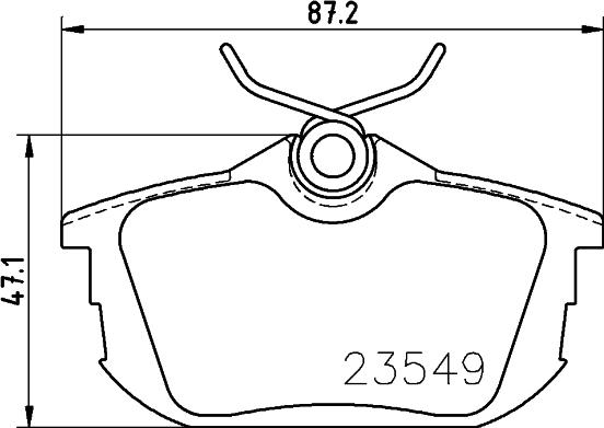 Mintex MDK0120 - Bremžu komplekts, Disku bremzes adetalas.lv