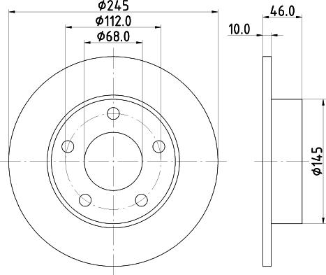 Mintex MDC1123 - Bremžu diski adetalas.lv