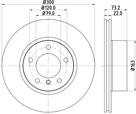 Mintex MDC2351 - Bremžu diski adetalas.lv