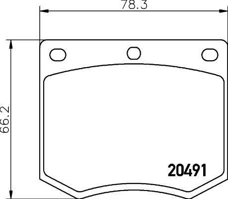 Mintex MGB633 - Bremžu uzliku kompl., Disku bremzes adetalas.lv