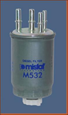 MISFAT M532 - Degvielas filtrs adetalas.lv