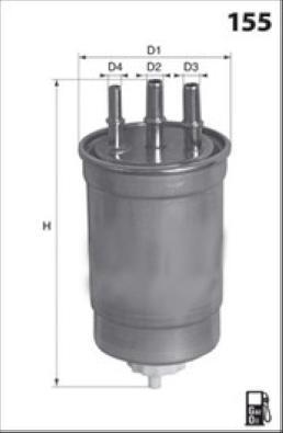 MISFAT M445 - Degvielas filtrs adetalas.lv