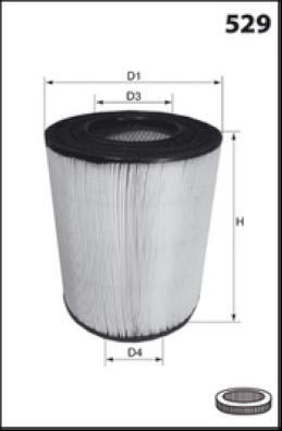 MISFAT R928 - Gaisa filtrs adetalas.lv