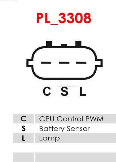 Mitsubishi A3TG0591 - Ģenerators adetalas.lv