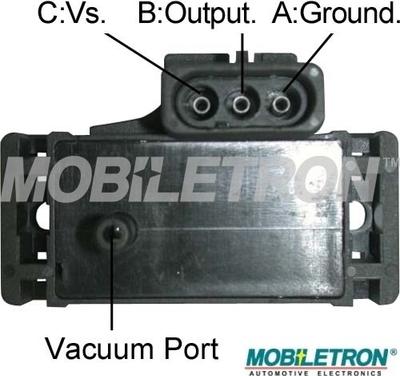 Mobiletron MS-D01 - Devējs, Spiediens ieplūdes traktā adetalas.lv