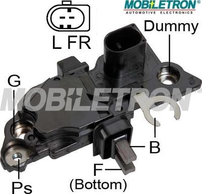 Mobiletron VR-B254 - Ģeneratora sprieguma regulators adetalas.lv