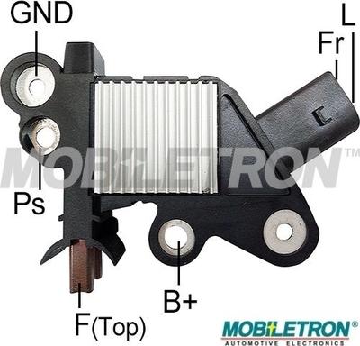 Mobiletron VR-B704 - Ģeneratora sprieguma regulators adetalas.lv