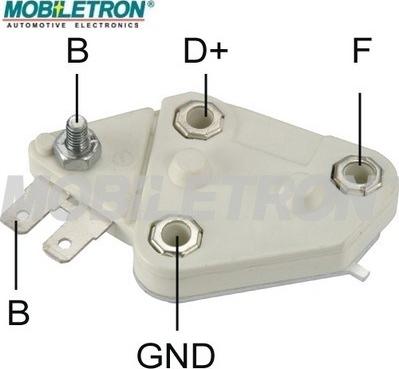 Mobiletron VR-D686 - Ģeneratora sprieguma regulators adetalas.lv