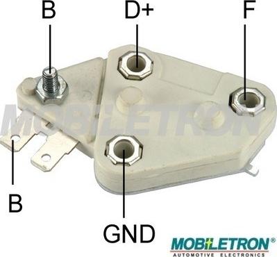 Mobiletron VR-D680 - Ģeneratora sprieguma regulators adetalas.lv