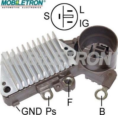 Mobiletron VR-H2005-4A - Ģeneratora sprieguma regulators adetalas.lv