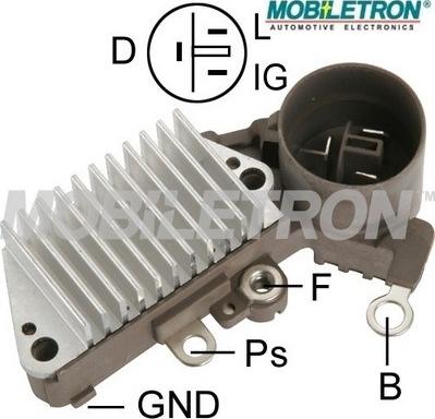 Mobiletron VR-H2005-5H - Ģeneratora sprieguma regulators adetalas.lv