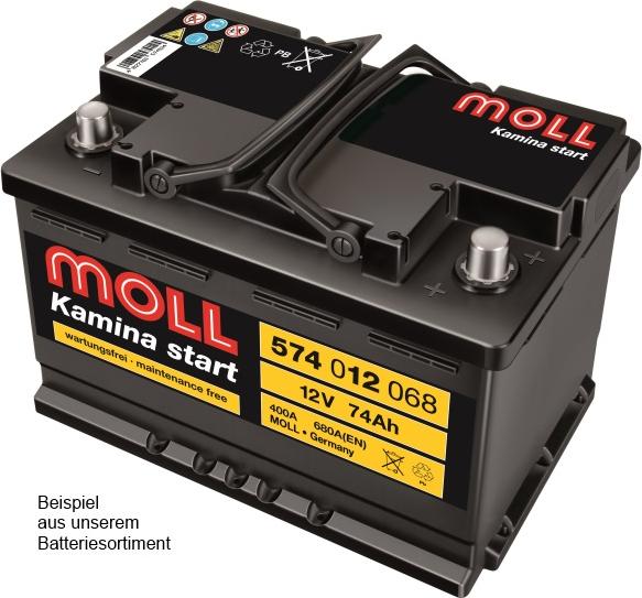 MOLLBATTERIEN 574 012 068 - Startera akumulatoru baterija adetalas.lv