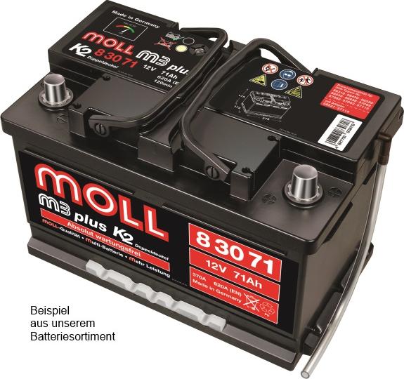 MOLLBATTERIEN 83095 - Startera akumulatoru baterija adetalas.lv