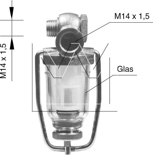 Monark 060 489 000 - Degvielas filtrs adetalas.lv