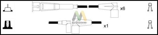 Motaquip LDRL1078 - Augstsprieguma vadu komplekts adetalas.lv