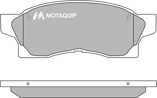 Motaquip LVXL418 - Bremžu uzliku kompl., Disku bremzes adetalas.lv