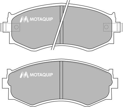 Motaquip LVXL435 - Bremžu uzliku kompl., Disku bremzes adetalas.lv