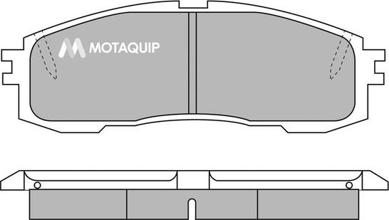 Motaquip LVXL472 - Bremžu uzliku kompl., Disku bremzes adetalas.lv