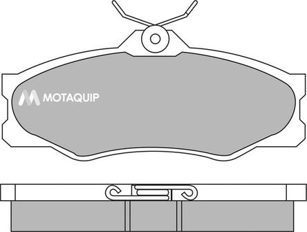 Motaquip LVXL693 - Bremžu uzliku kompl., Disku bremzes adetalas.lv