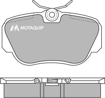 Motaquip LVXL616 - Bremžu uzliku kompl., Disku bremzes adetalas.lv