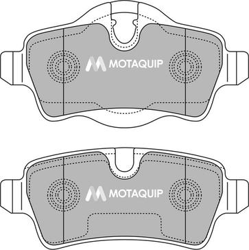 Motaquip LVXL1403 - Bremžu uzliku kompl., Disku bremzes adetalas.lv