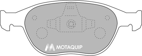 Motaquip LVXL1046 - Bremžu uzliku kompl., Disku bremzes adetalas.lv