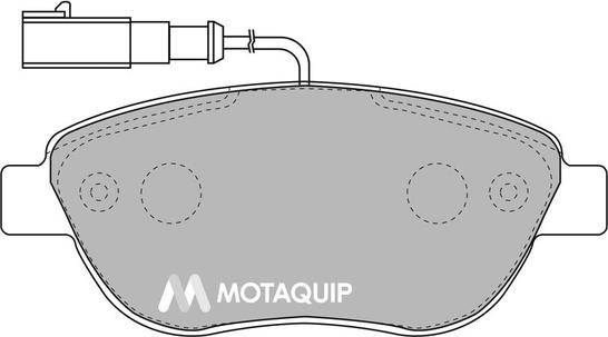 Motaquip LVXL1040 - Bremžu uzliku kompl., Disku bremzes adetalas.lv