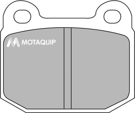 Motaquip LVXL1001 - Bremžu uzliku kompl., Disku bremzes adetalas.lv