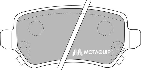 Motaquip LVXL1117 - Bremžu uzliku kompl., Disku bremzes adetalas.lv