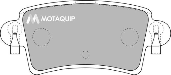 Motaquip LVXL1121 - Bremžu uzliku kompl., Disku bremzes adetalas.lv