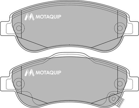 Motaquip LVXL1398 - Bremžu uzliku kompl., Disku bremzes adetalas.lv