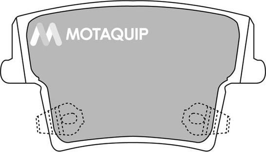 Motaquip LVXL1348 - Bremžu uzliku kompl., Disku bremzes adetalas.lv