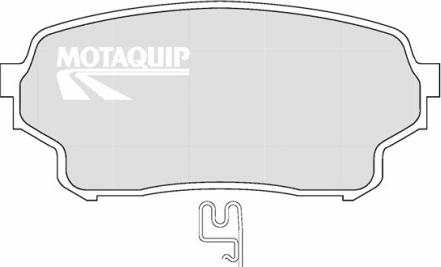 Motaquip LVXL1331 - Bremžu uzliku kompl., Disku bremzes adetalas.lv