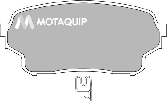 Motaquip LVXL1331 - Bremžu uzliku kompl., Disku bremzes adetalas.lv