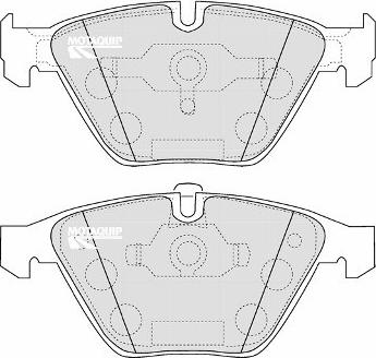 Magneti Marelli T1596MM - Bremžu uzliku kompl., Disku bremzes adetalas.lv