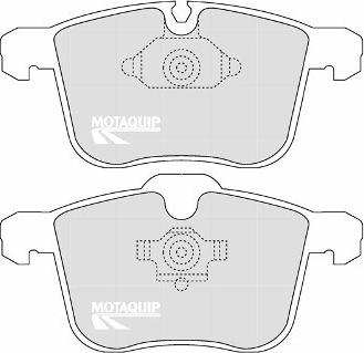 Motaquip LVXL1252 - Bremžu uzliku kompl., Disku bremzes adetalas.lv