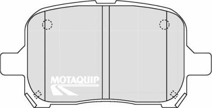 Motaquip LVXL1237 - Bremžu uzliku kompl., Disku bremzes adetalas.lv