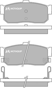 Motaquip LVXL840 - Bremžu uzliku kompl., Disku bremzes adetalas.lv