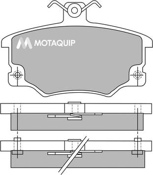 Motaquip LVXL390 - Bremžu uzliku kompl., Disku bremzes adetalas.lv