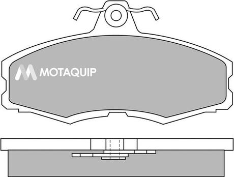 Motaquip LVXL306 - Bremžu uzliku kompl., Disku bremzes adetalas.lv