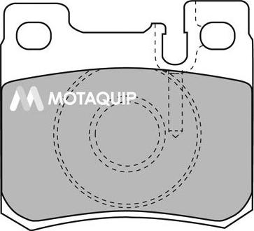 Motaquip LVXL789 - Bremžu uzliku kompl., Disku bremzes adetalas.lv