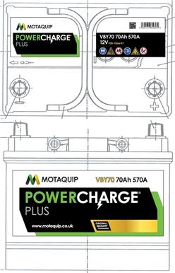 Motaquip VBY70 - Startera akumulatoru baterija adetalas.lv