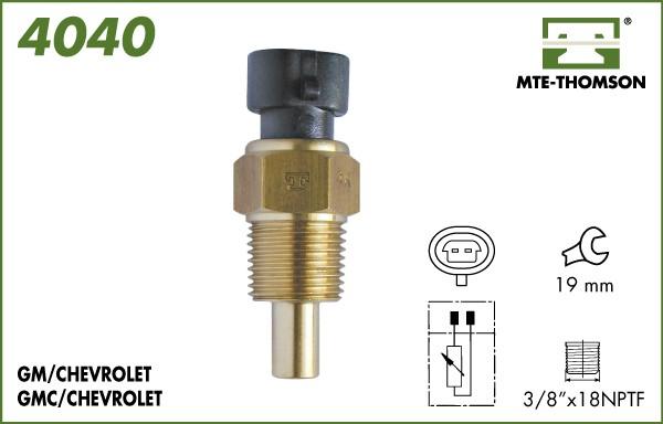 MTE-Thomson 4040 - Devējs, Dzesēšanas šķidruma temperatūra adetalas.lv