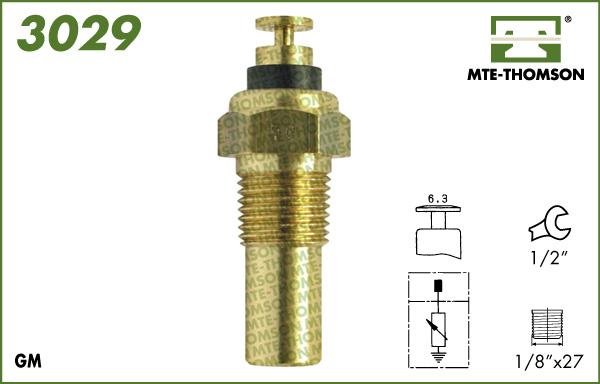 MTE-Thomson 3029 - Devējs, Dzesēšanas šķidruma temperatūra adetalas.lv